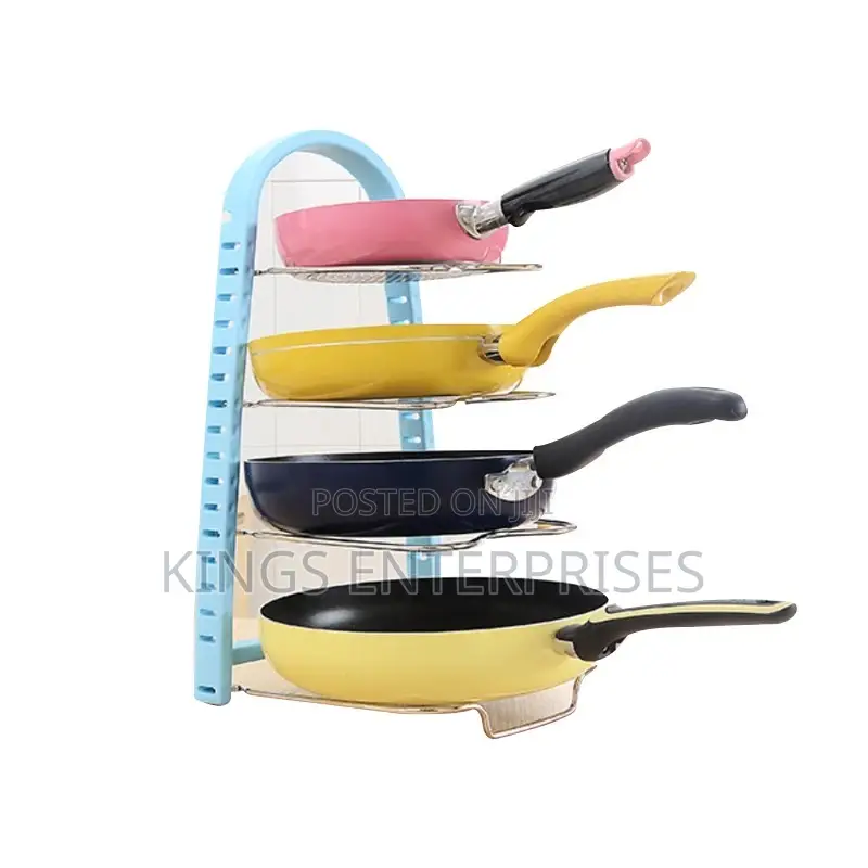 Kitchen Frying Pan Rack