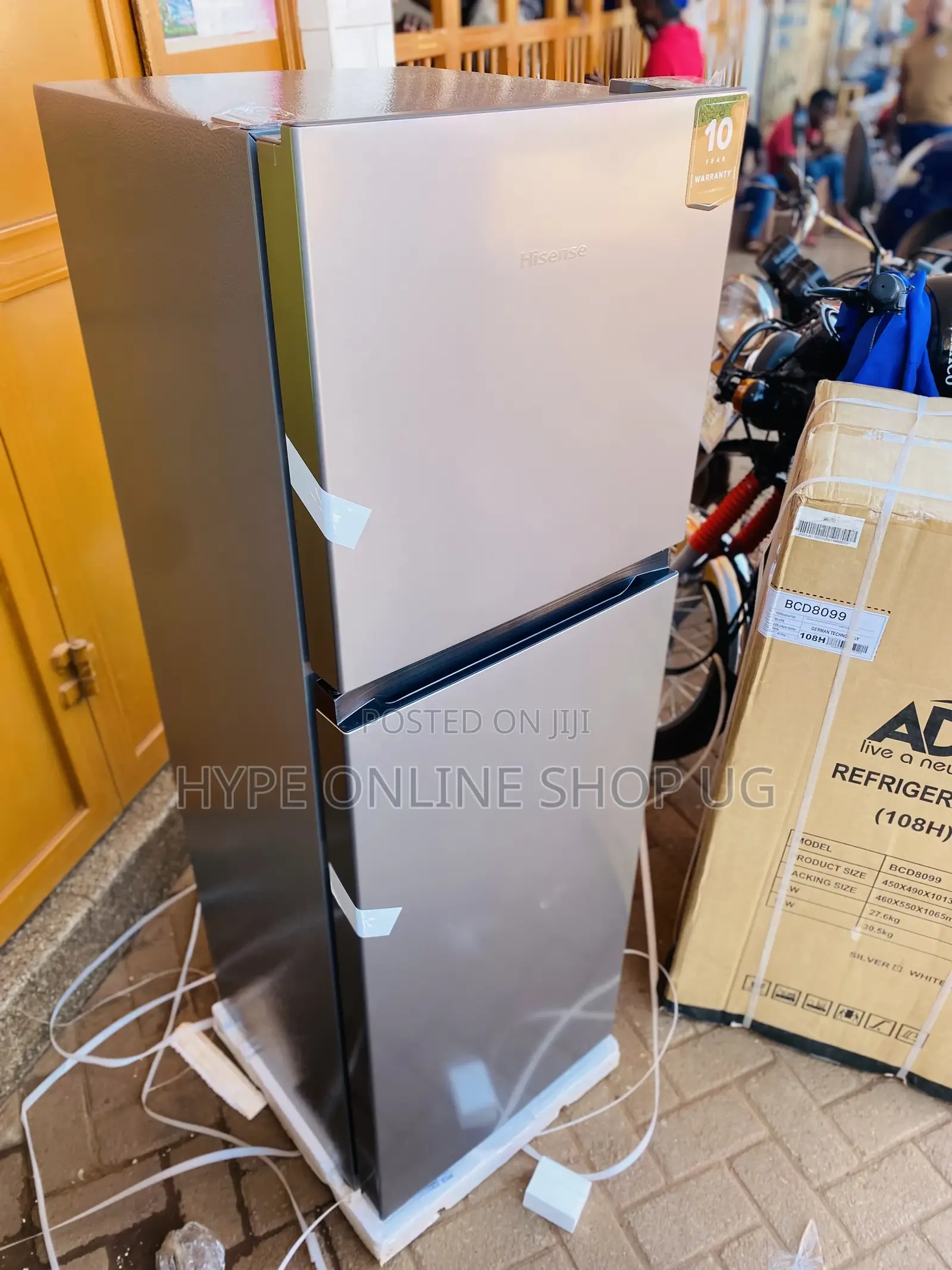 Hisense 250L Double Door Brand New