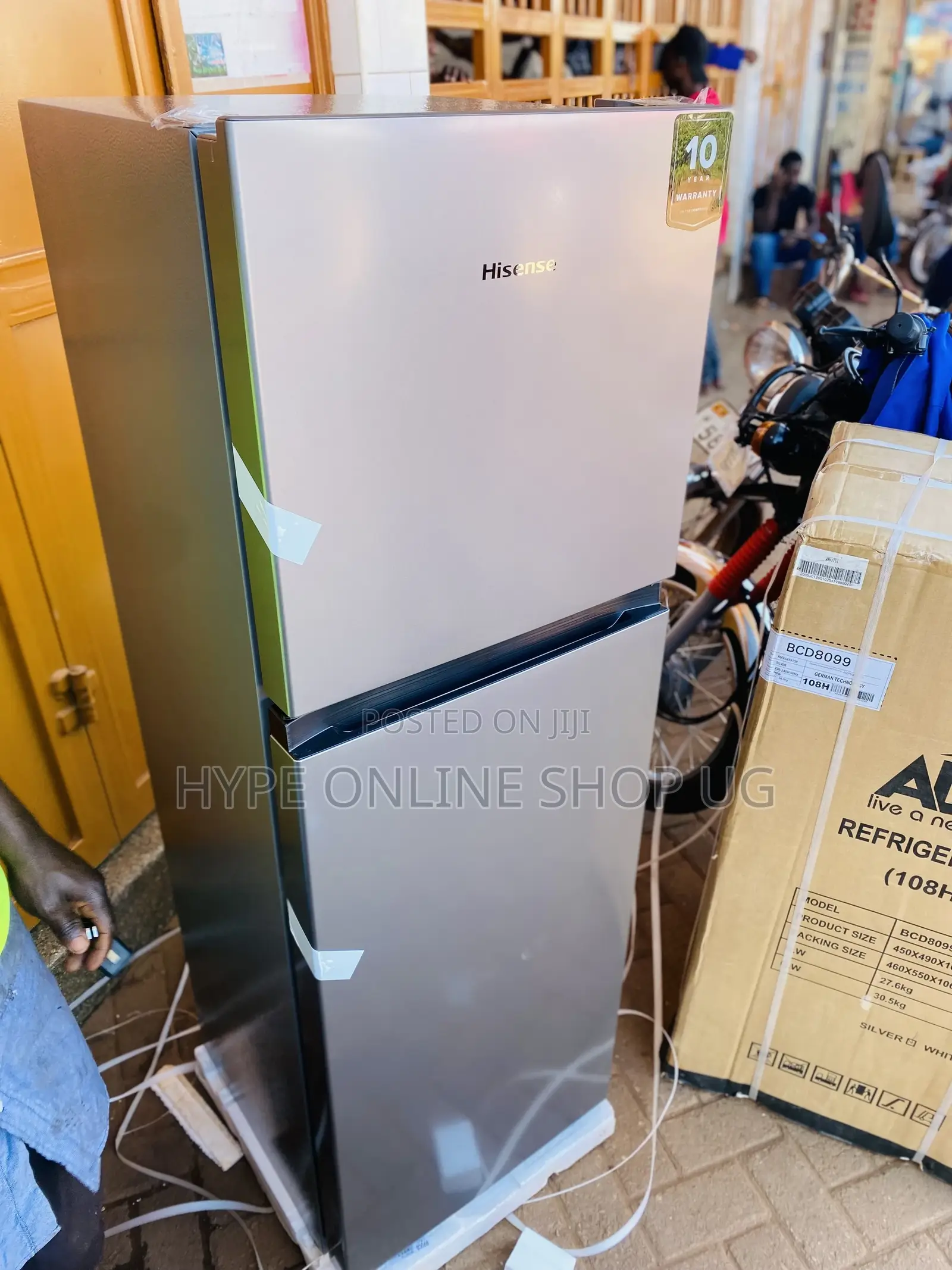 Hisense 250L Double Door Brand New