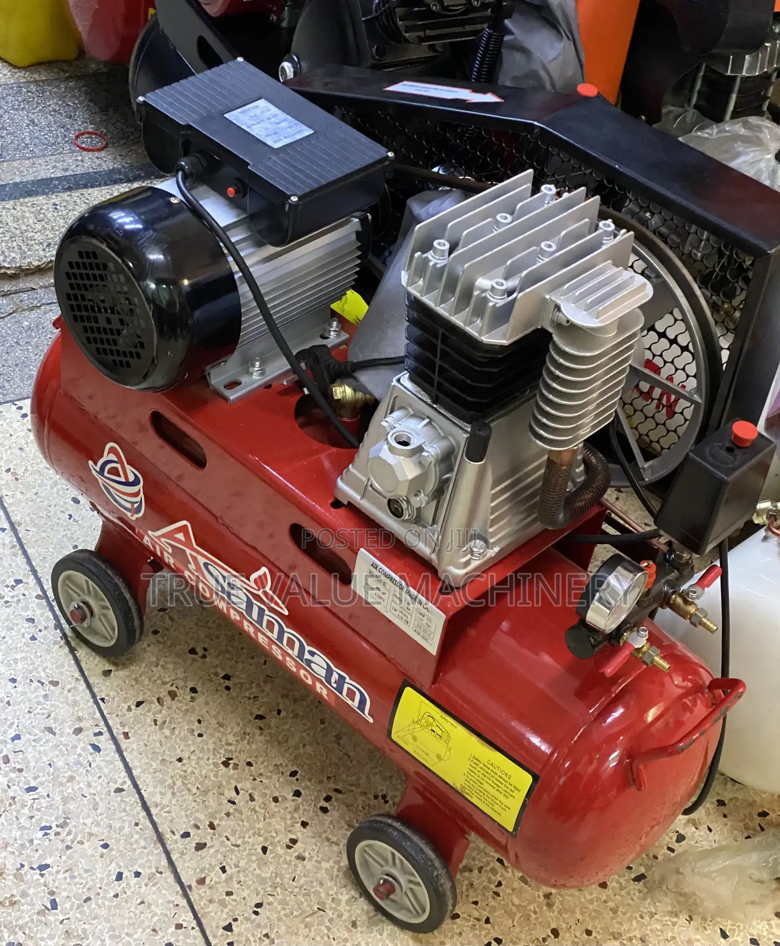 Air Compressor Italian Model 50 Litres Belt Jiajile