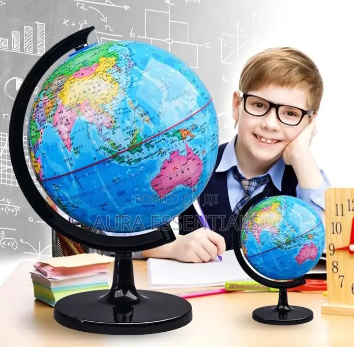 Rotating Student HD World Globe
