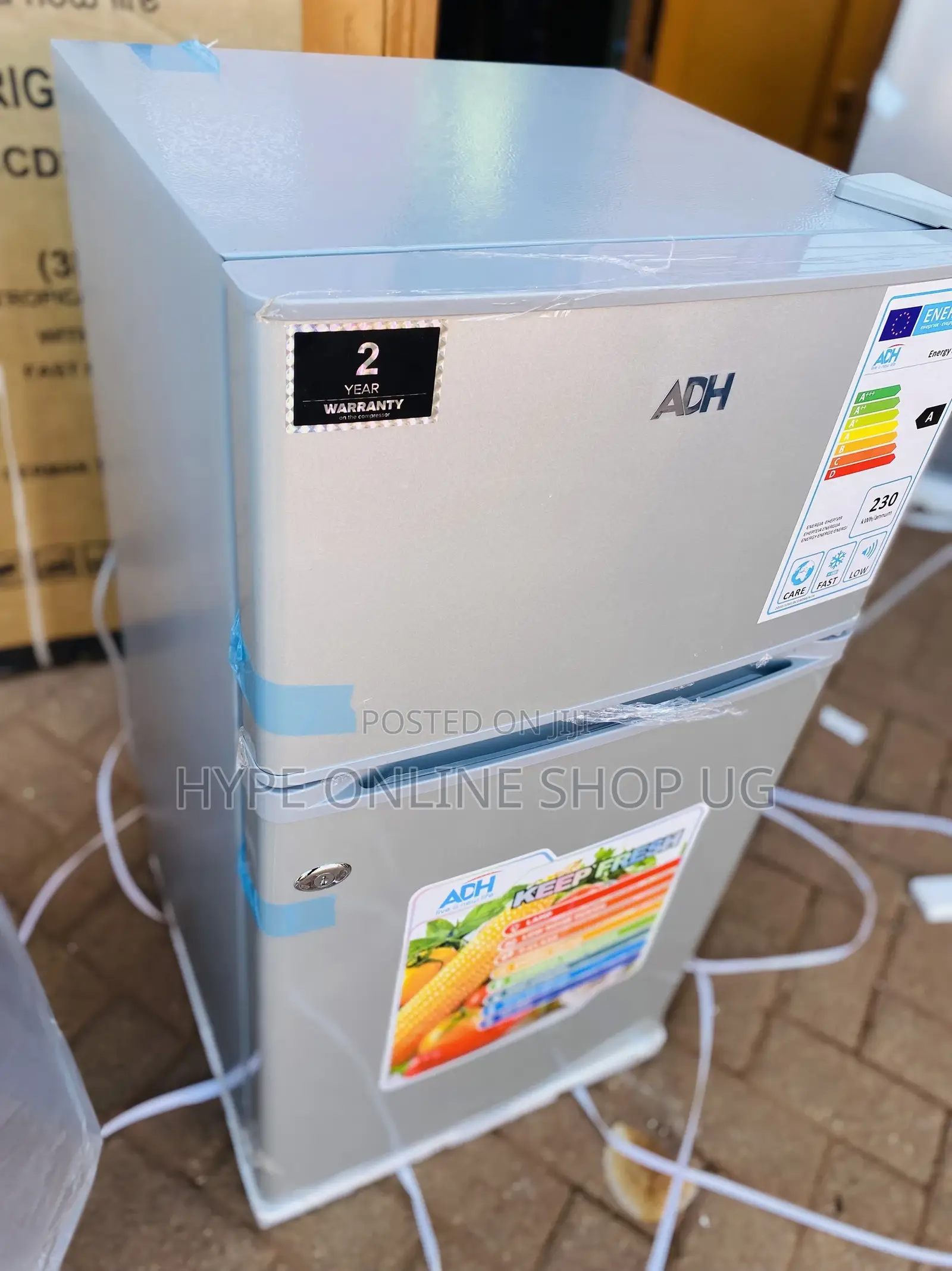 Adh Small Double Door Fridge