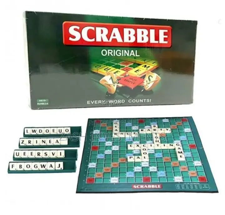 Scrabble Family Board Game Set