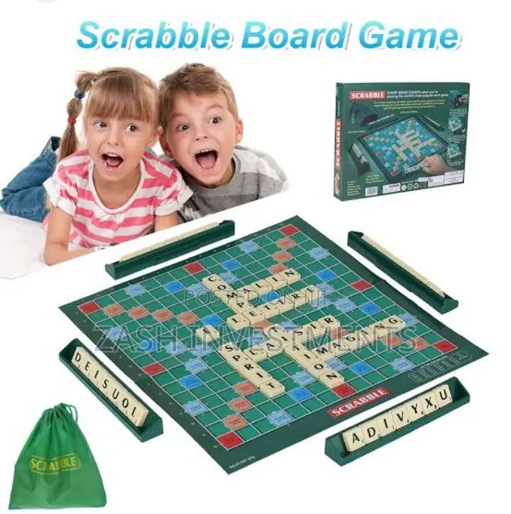 Scrabble Family Board Game Set
