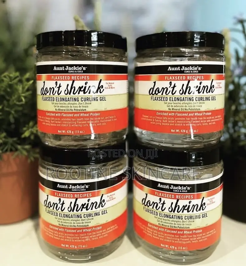 Aunt Jackie's Don't Shrink Flaxseed Elongating Curling Gel