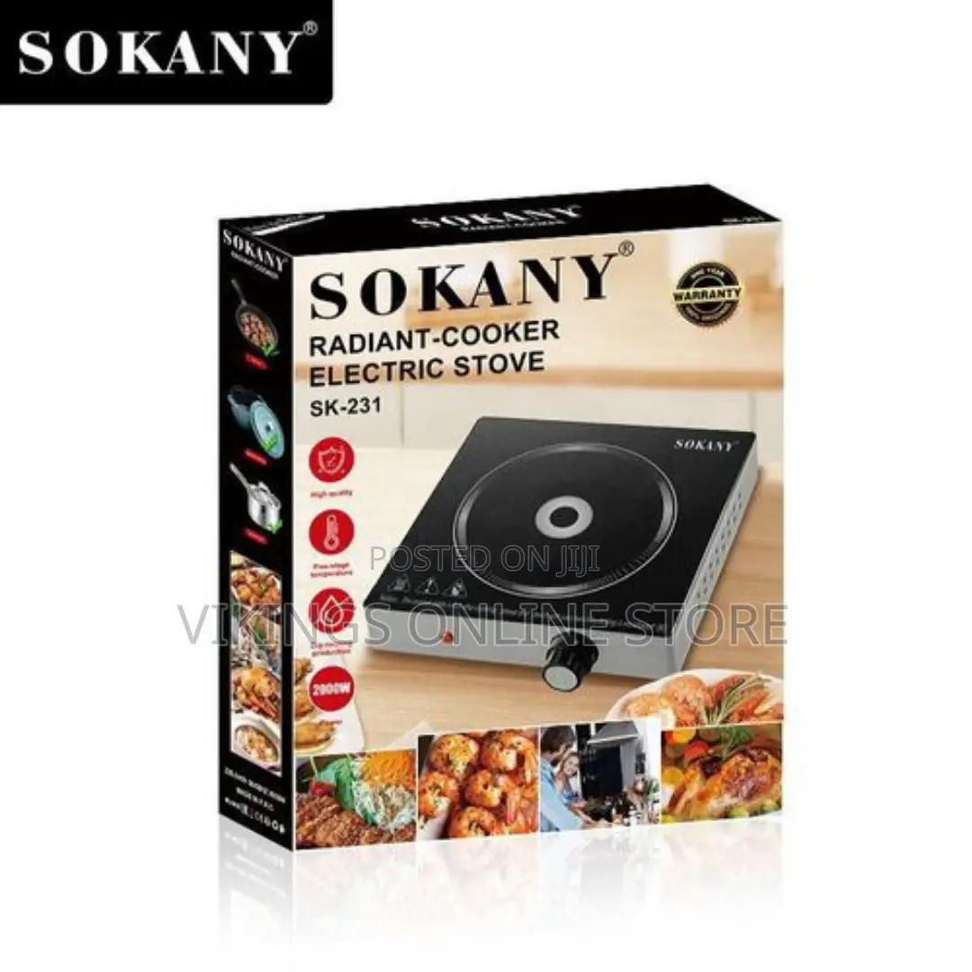 Sokany Single Burner Energy Saving Radiant Infrared Cooker