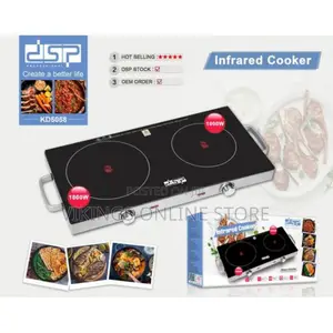 DSP Double Seat Electric Infrared Cooker Induction Heater
