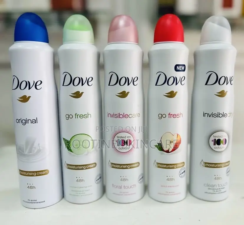 Dove Go Fresh Nourishing Sprays