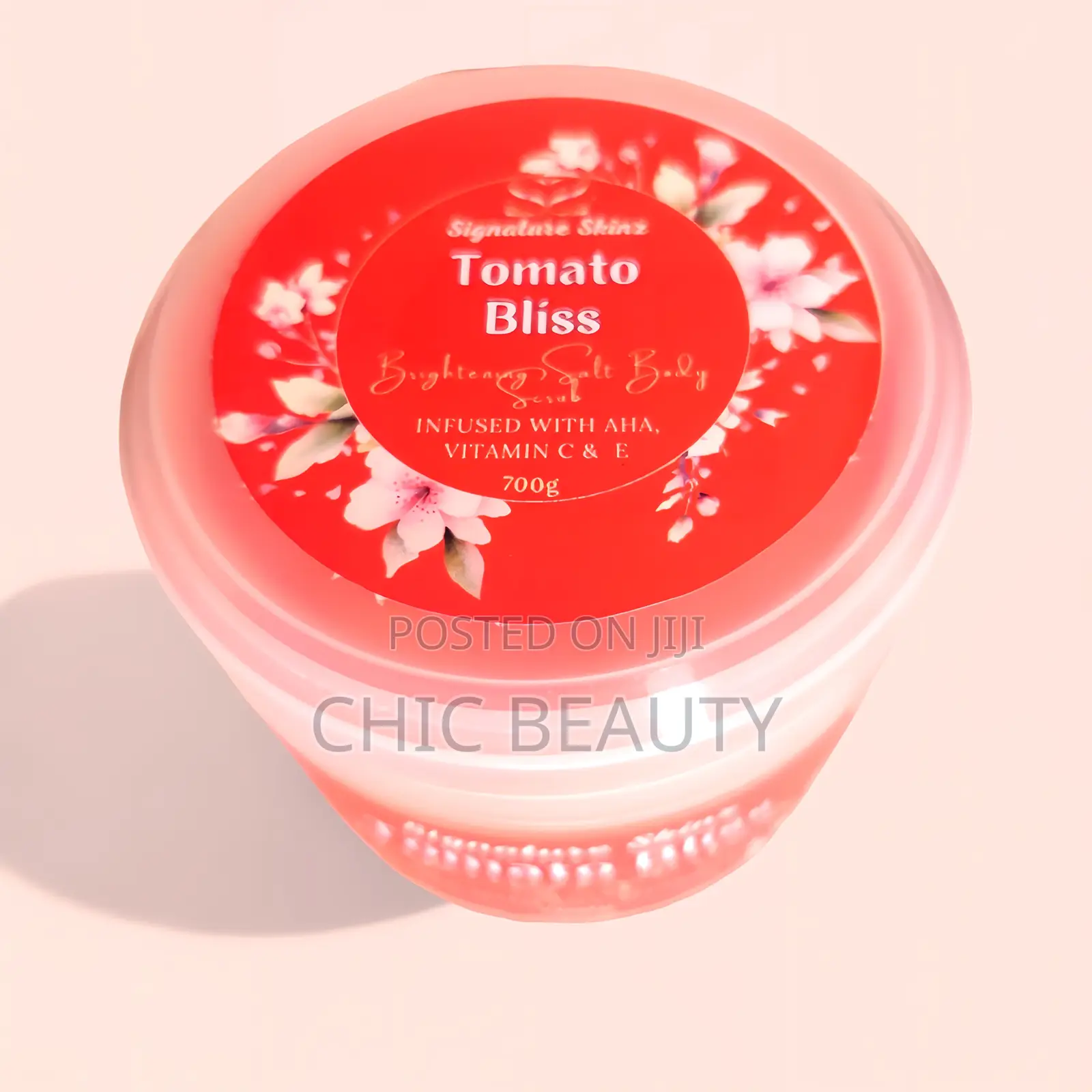 Tomato Bliss Skin Brightening Salt Body Scrub 700g