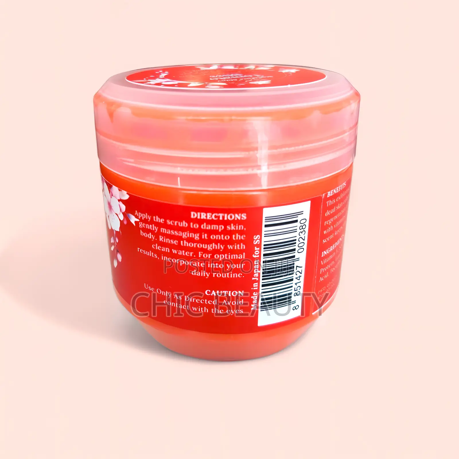Tomato Bliss Skin Brightening Salt Body Scrub 700g