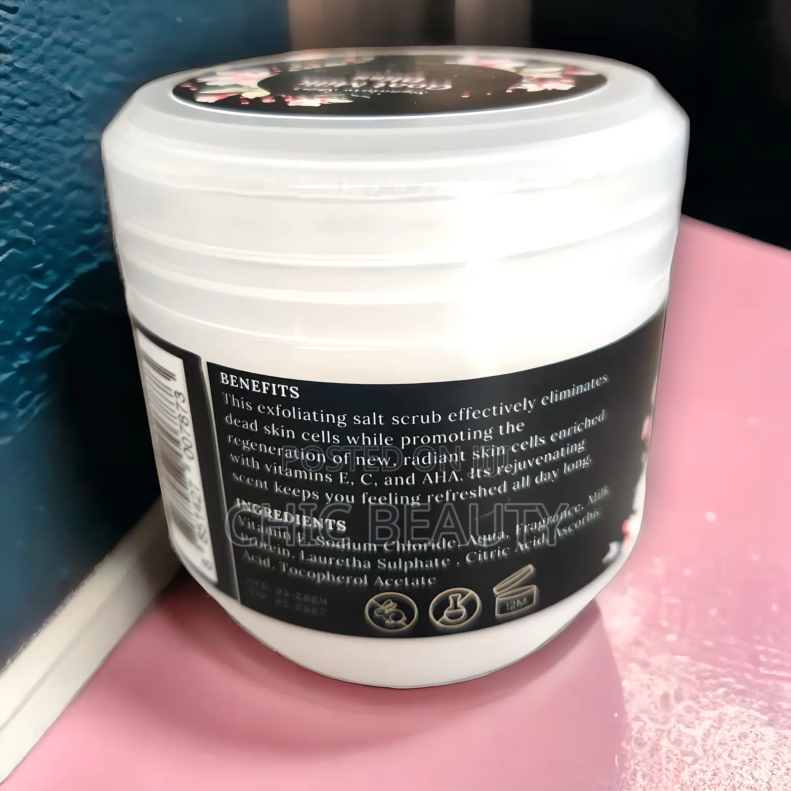 Goat Milk Bliss Skin Brightening Salt Body Scrub 700g
