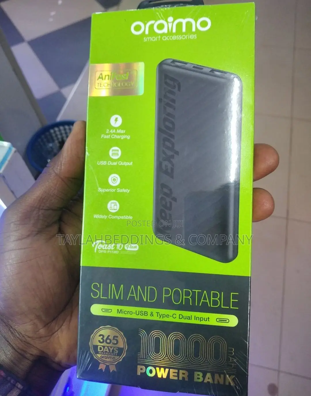 Oraimo 10000mah Power Bank