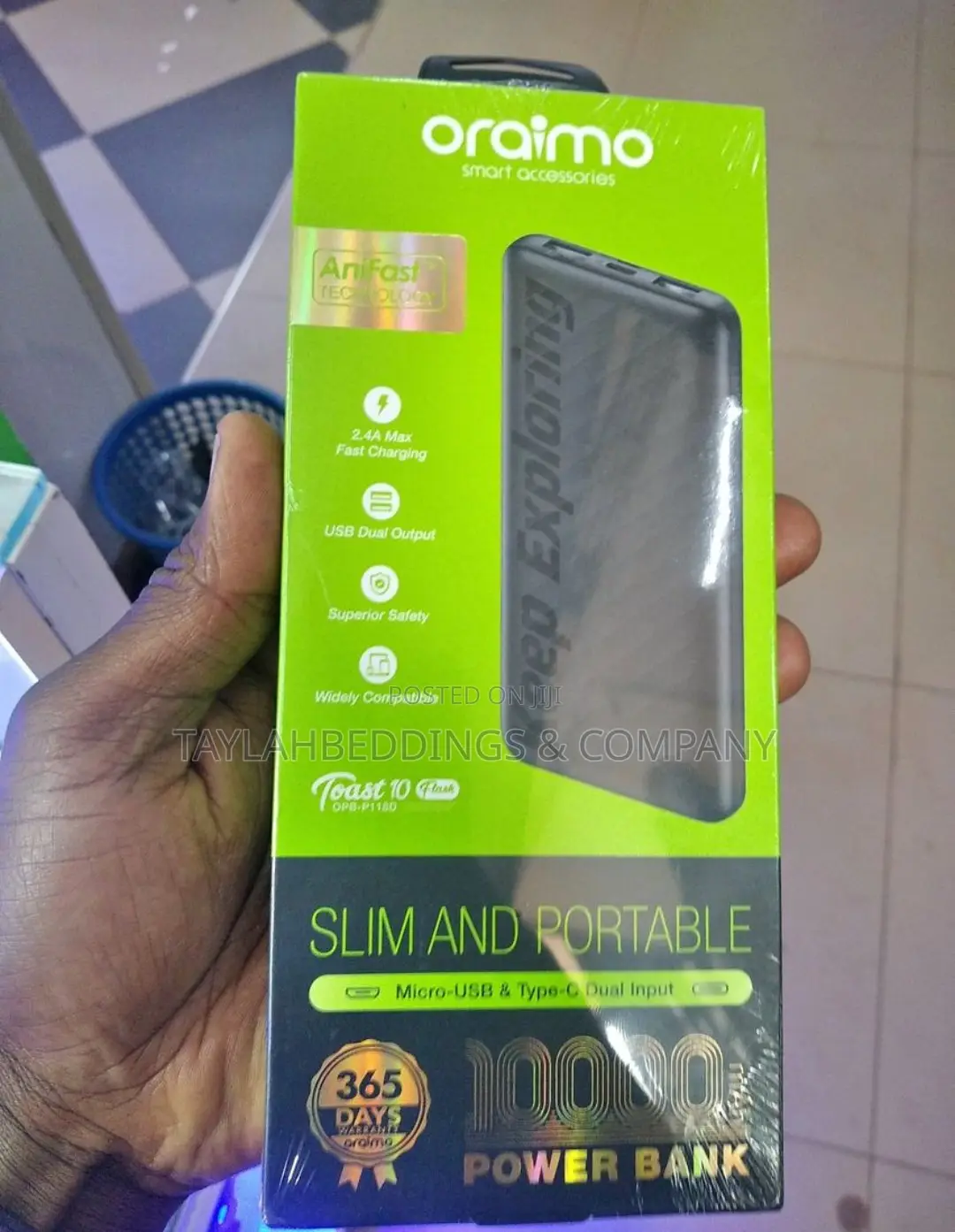 Oraimo 10000mah Power Bank