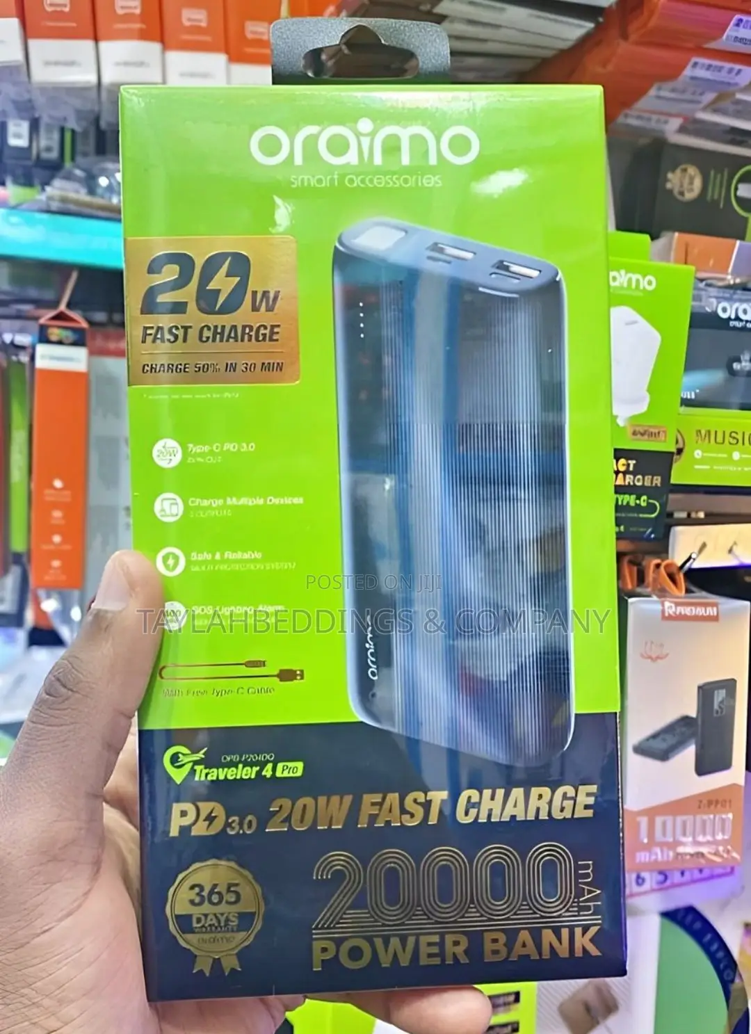 Oraimo Power Bank 20000mah Oraimo Power Bank 20000mah
