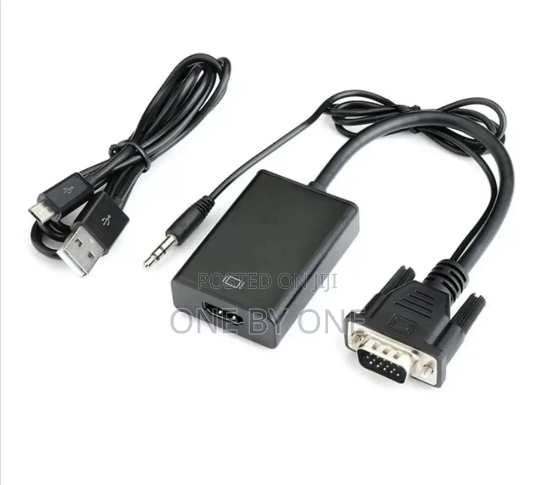VGA to HDMI Converter Cable With Audio Output USB