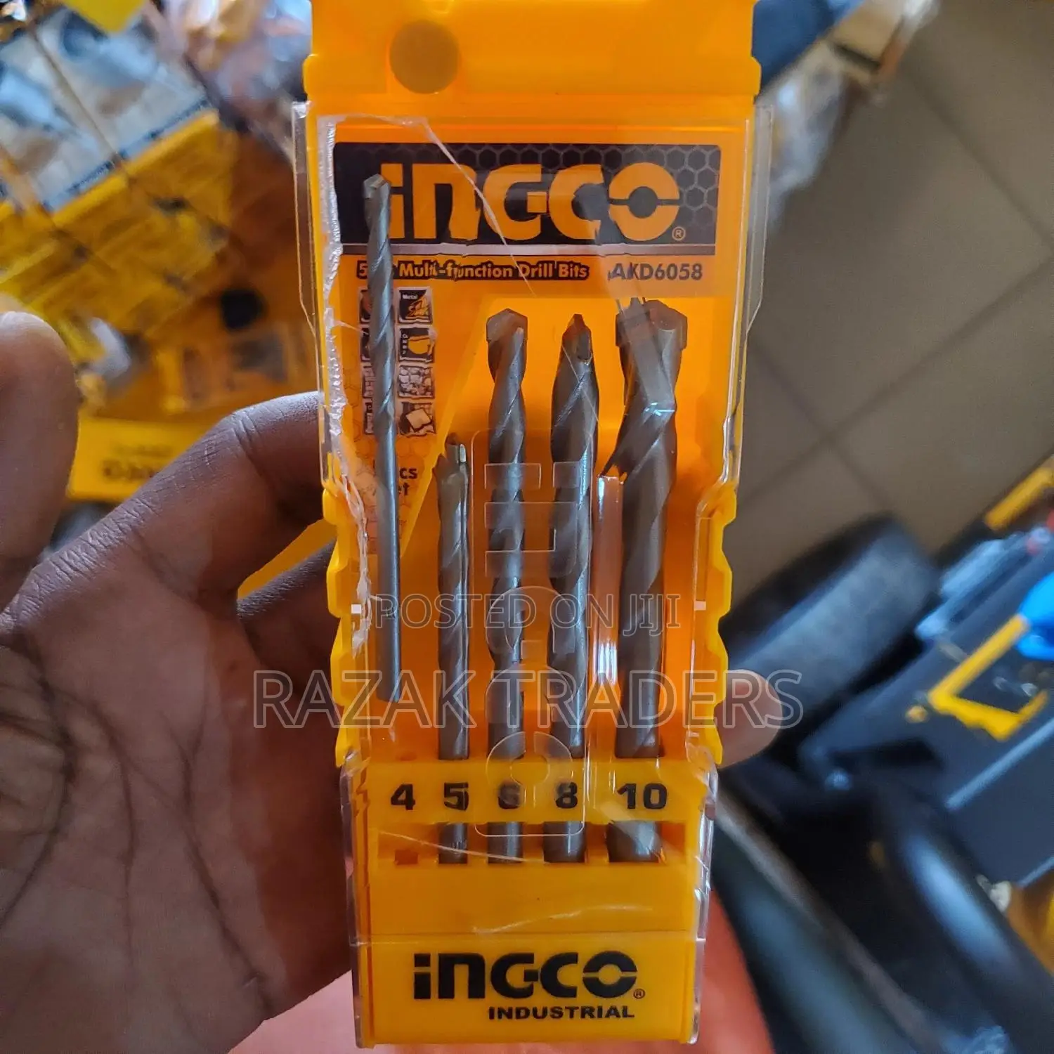 Ingco AKD6058 5pcs Multi-Function Drill Bits