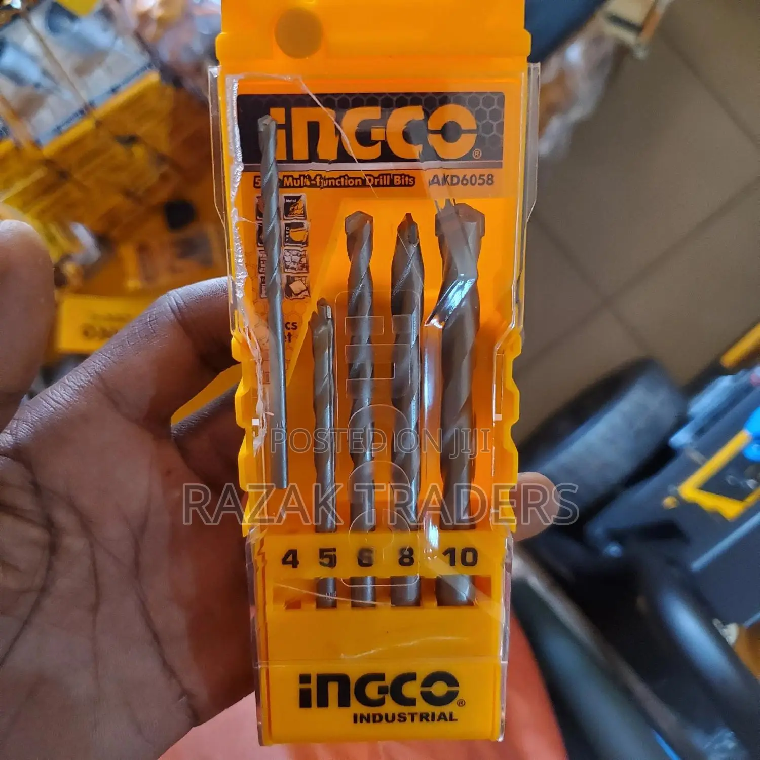 Ingco AKD6058 5pcs Multi-Function Drill Bits
