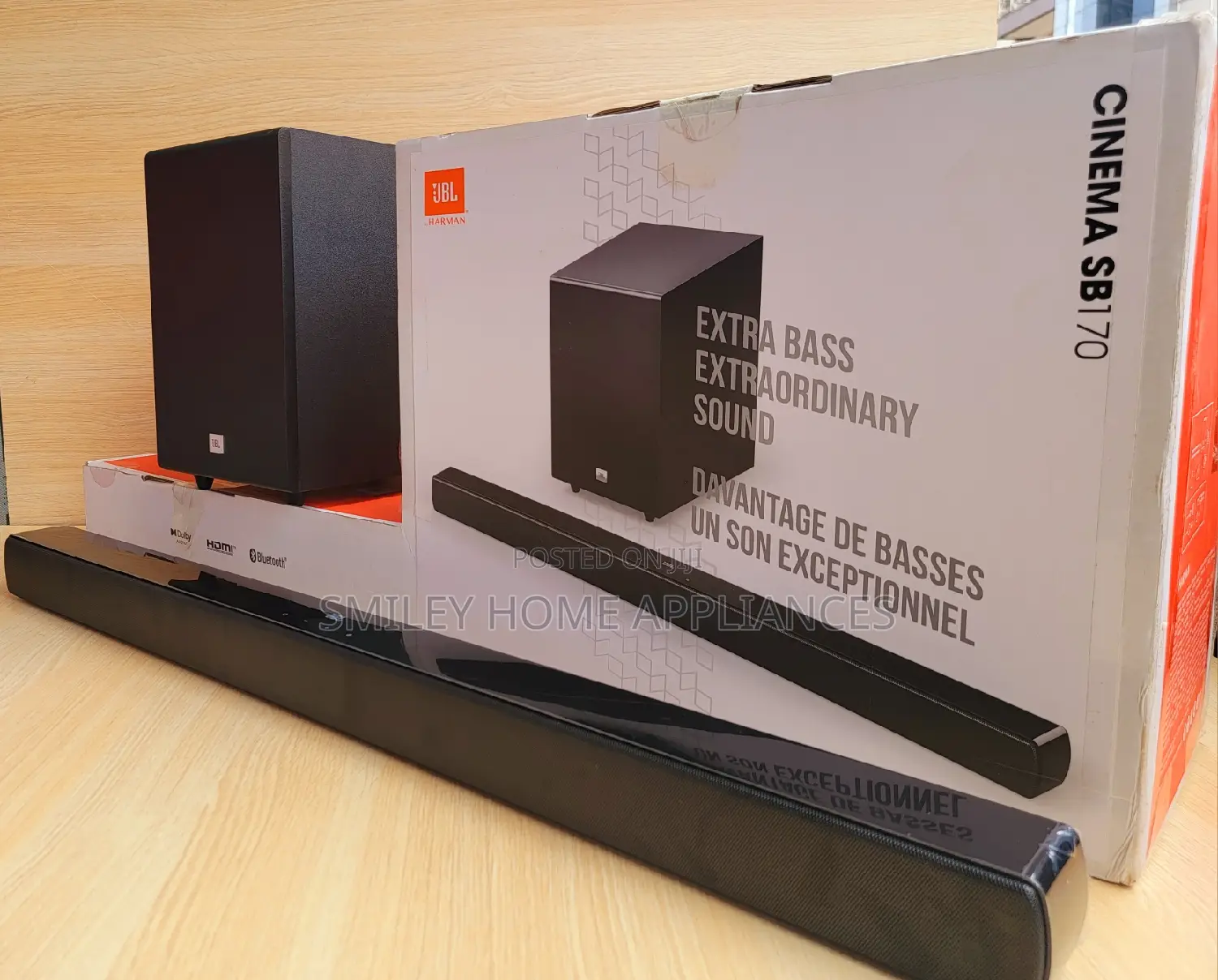 Brandnew JBL Soundbar 2.1 Channel
