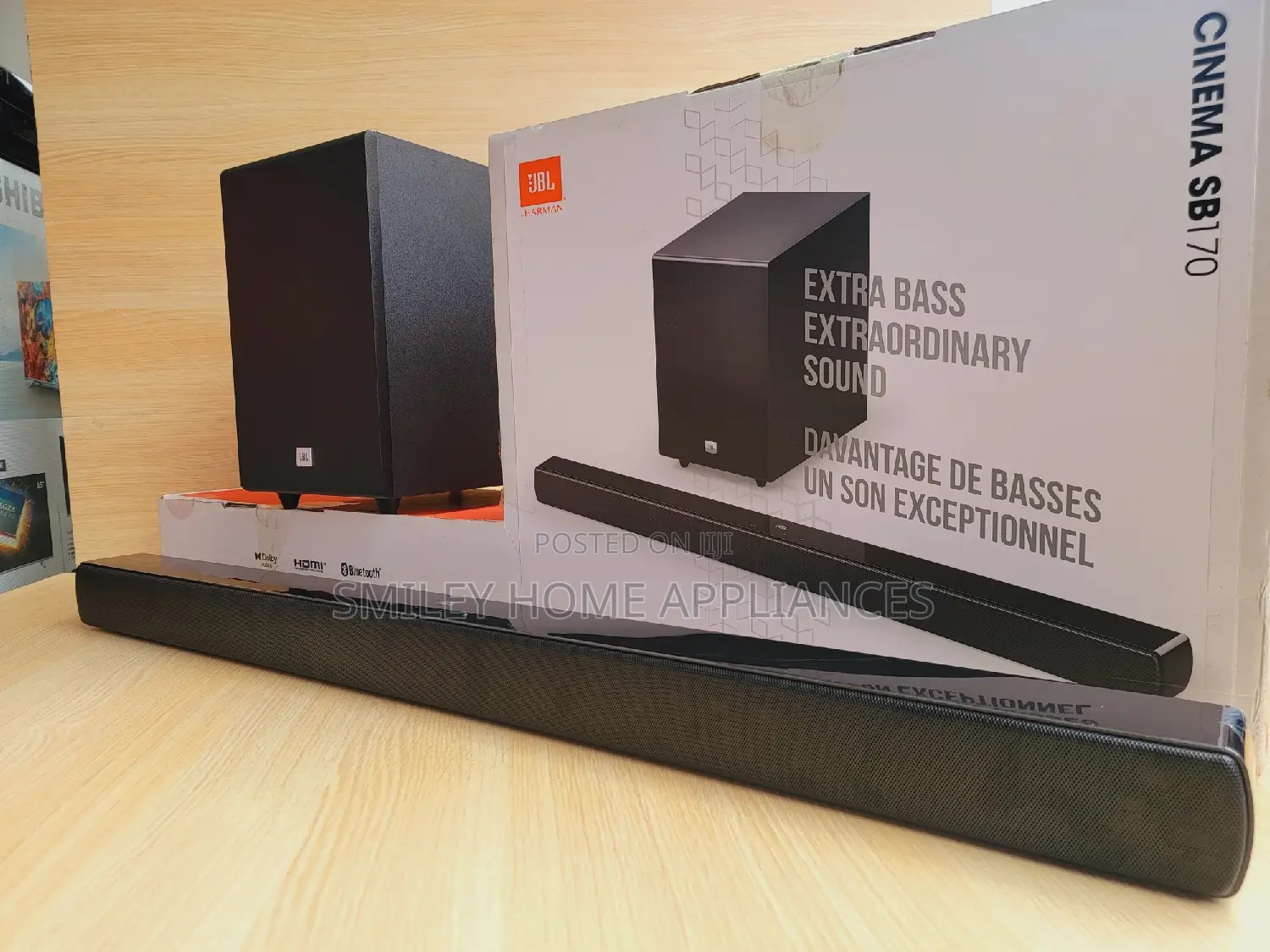 JBL SB 170 Wireless Soundbar