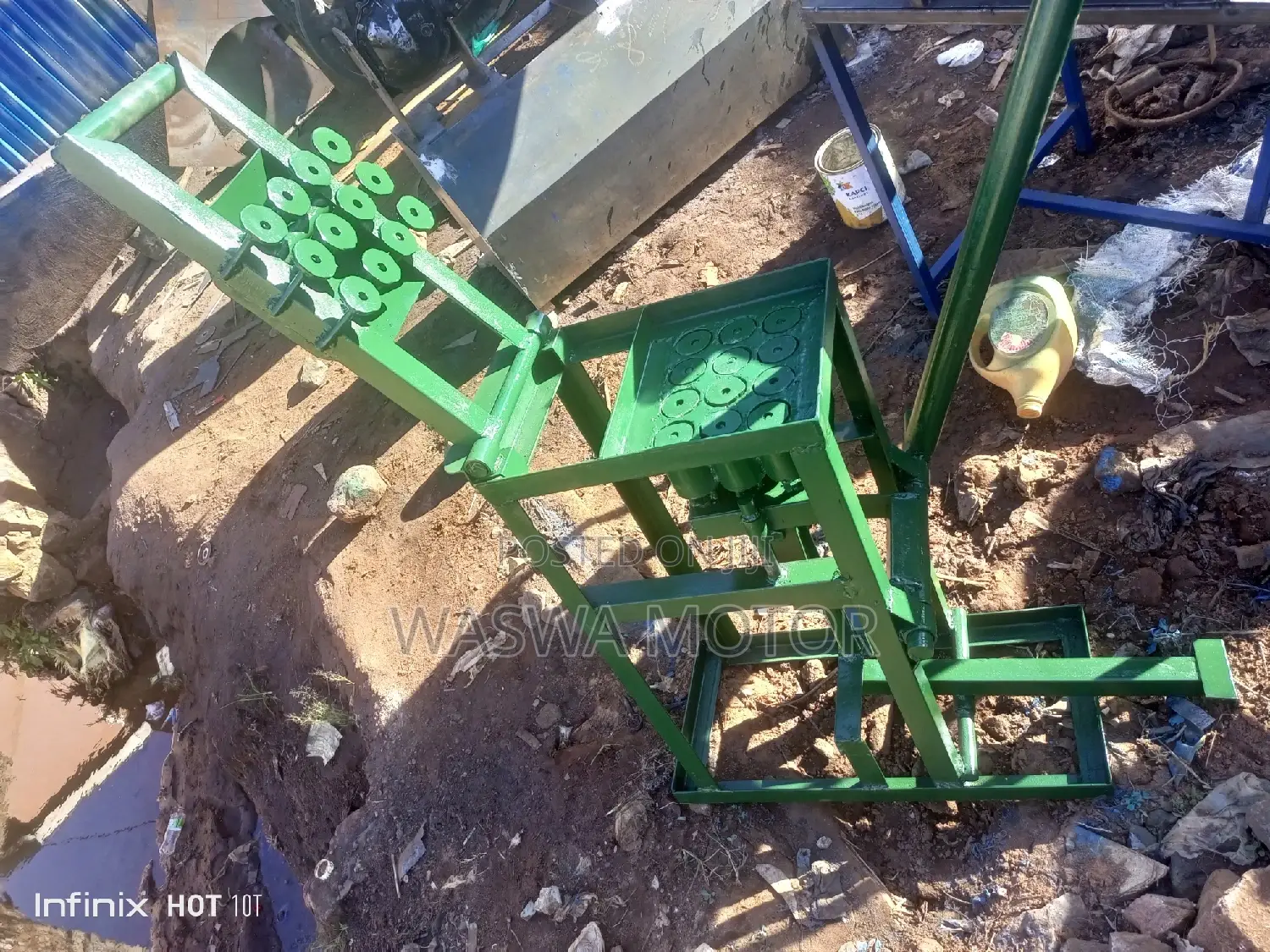 Manual Briquettes Machine 1