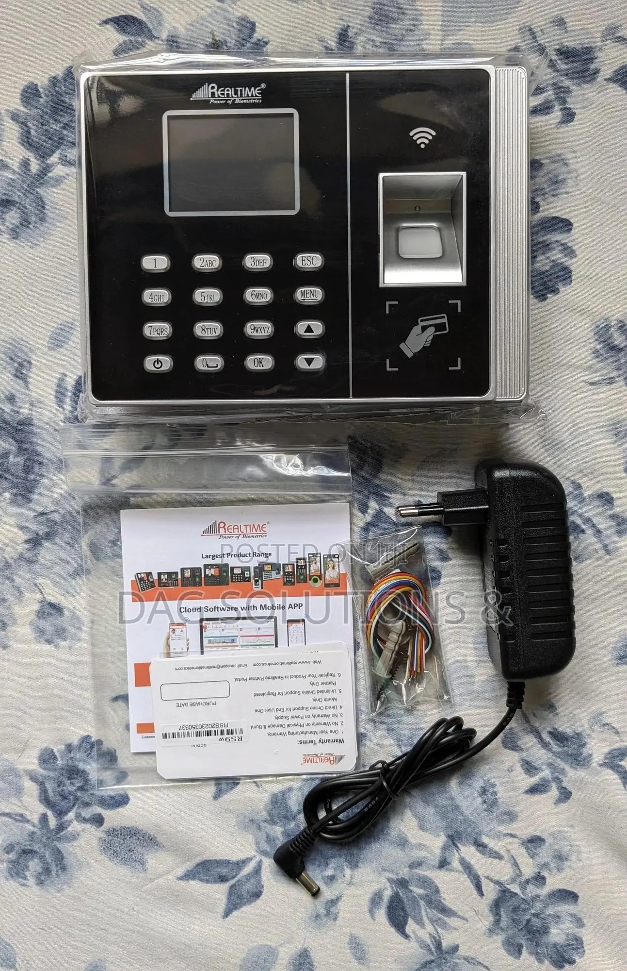 Online Biometrice Time Attendance With Access Control