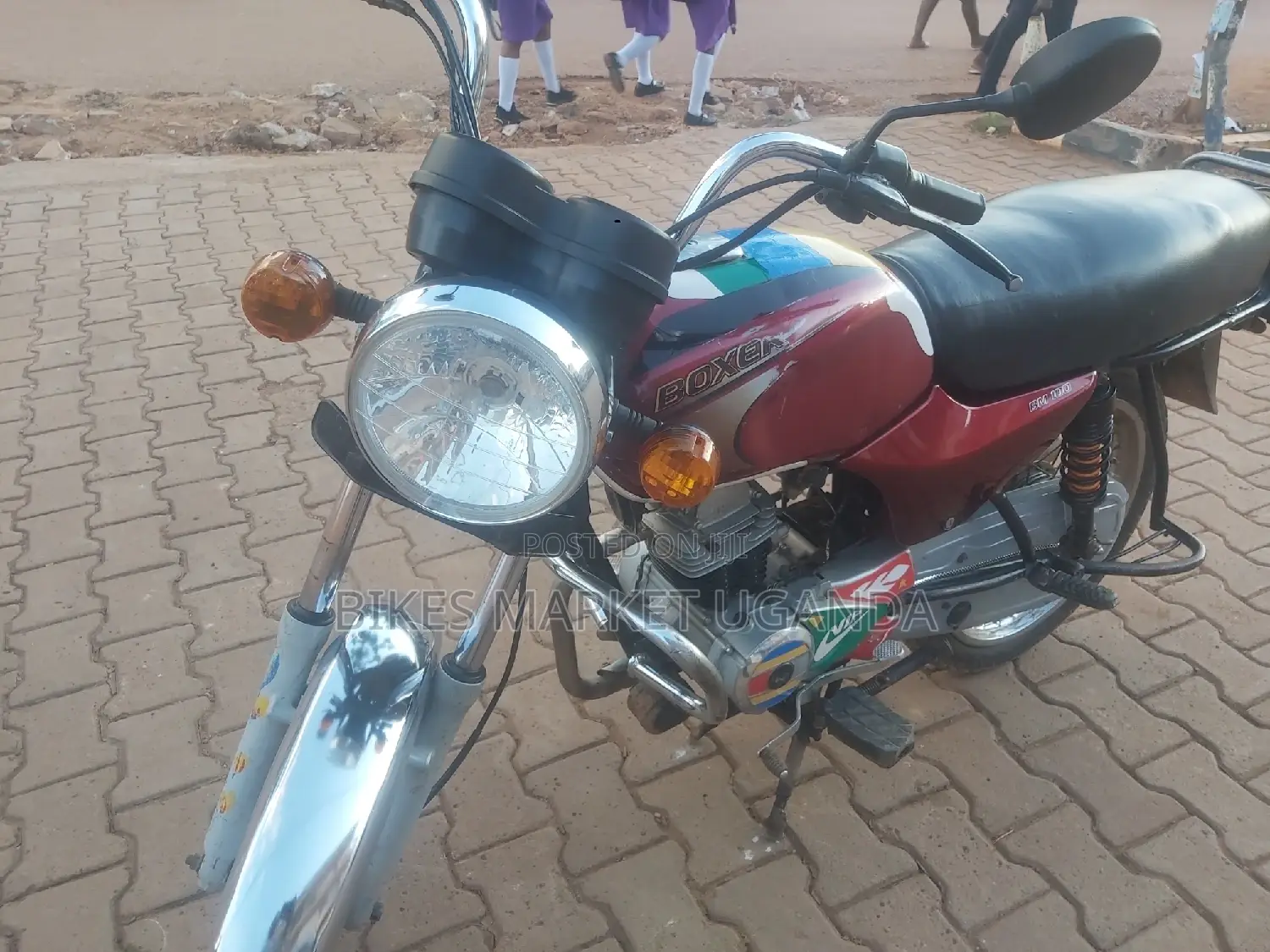 Bajaj Boxer 2017 Red