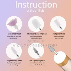 5 in 1 Rechargeable Electric Nail Drill Set