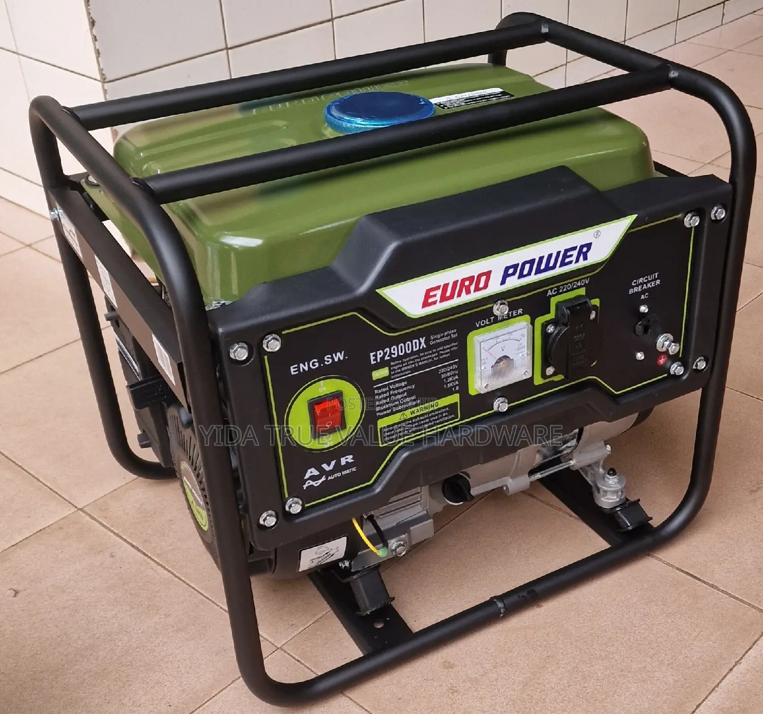 Euro Power Generator 1.5kva 2900dx