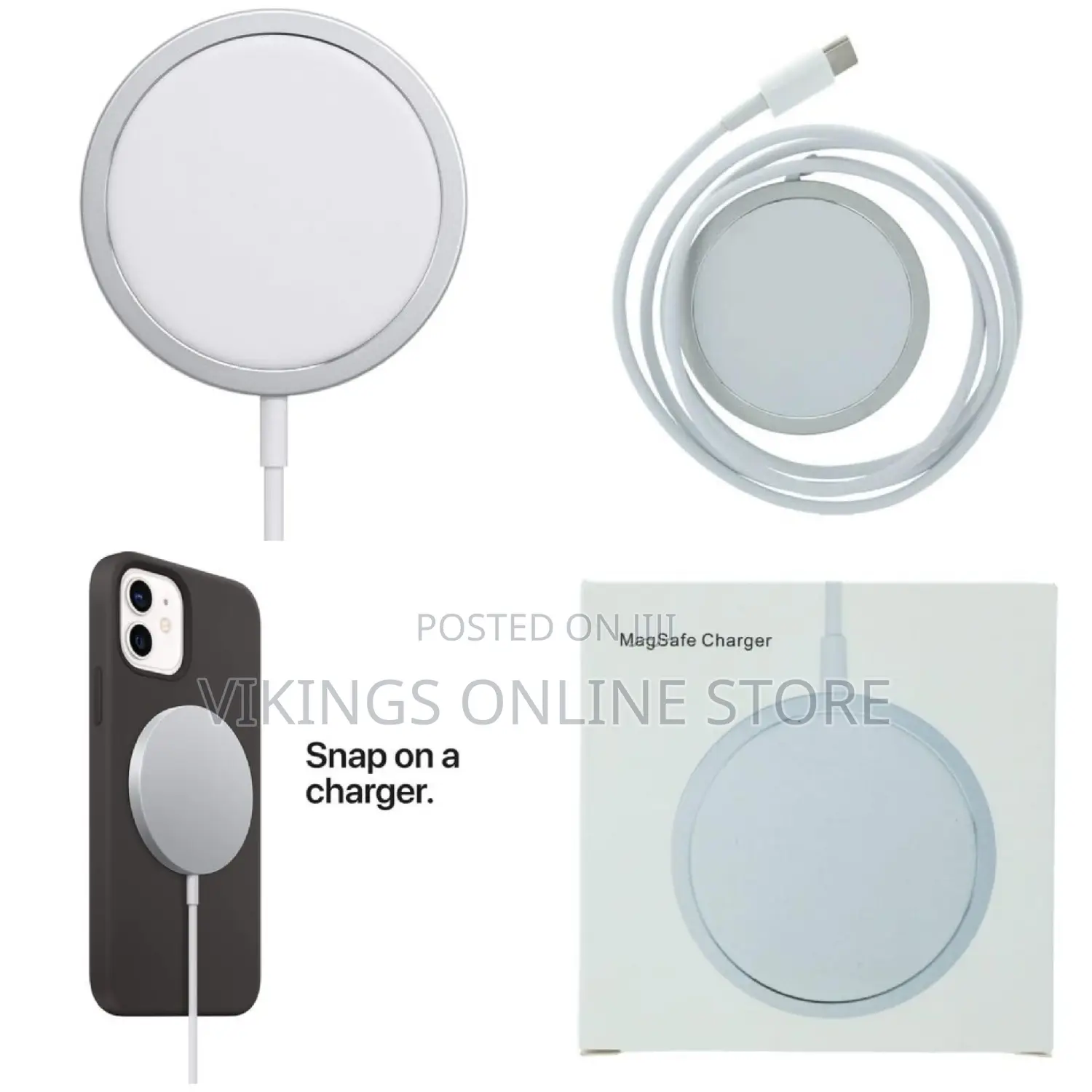 Apple Magsafe Charger - Wireless Charger With Fast Charging