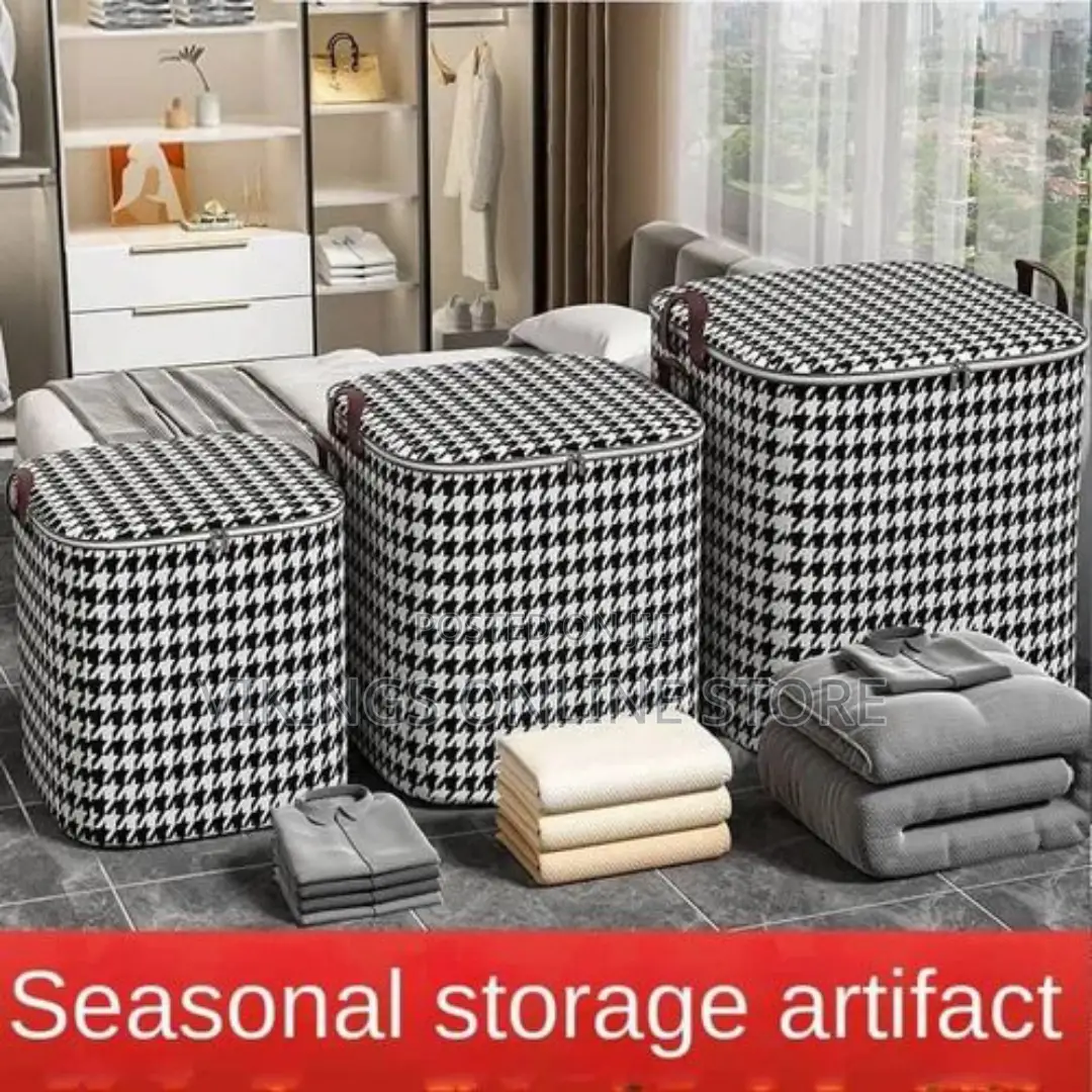 100L 140L 180L 3pieces of Clothes Storage Box Bag