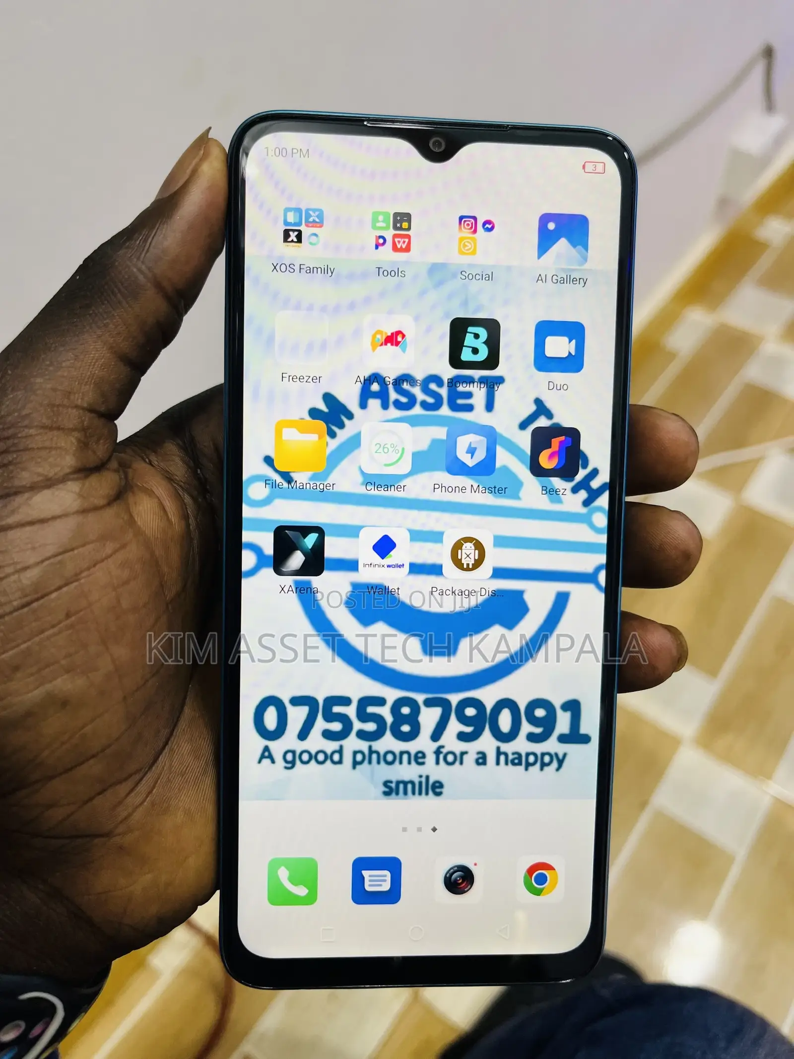Infinix Smart 7 Plus 64 GB Blue