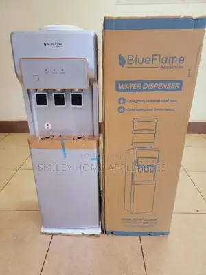 Blueflame Water Dispenser With Refrigerator Compartment