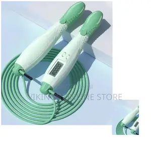 Photo - Electronic Counting Skipping Anti Slip Handle