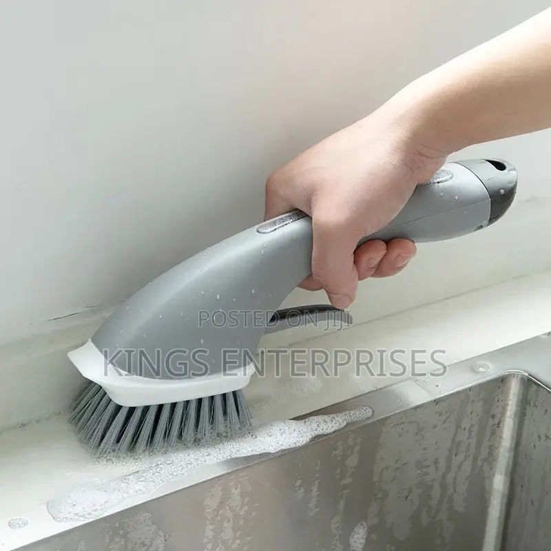 Multifunctional Spray Brush With Soap Dispenser