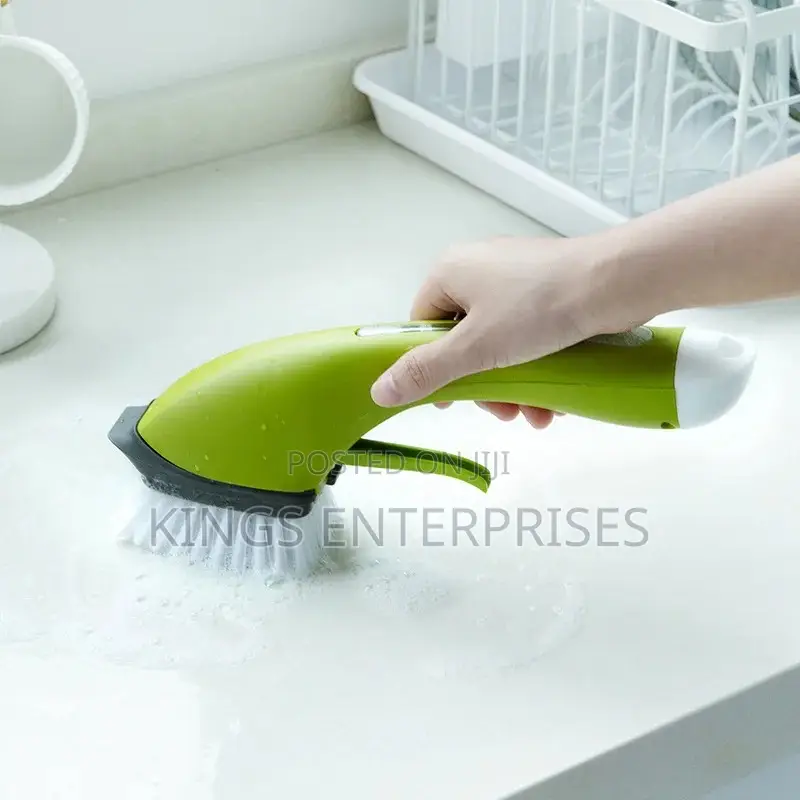 Multifunctional Spray Brush With Soap Dispenser