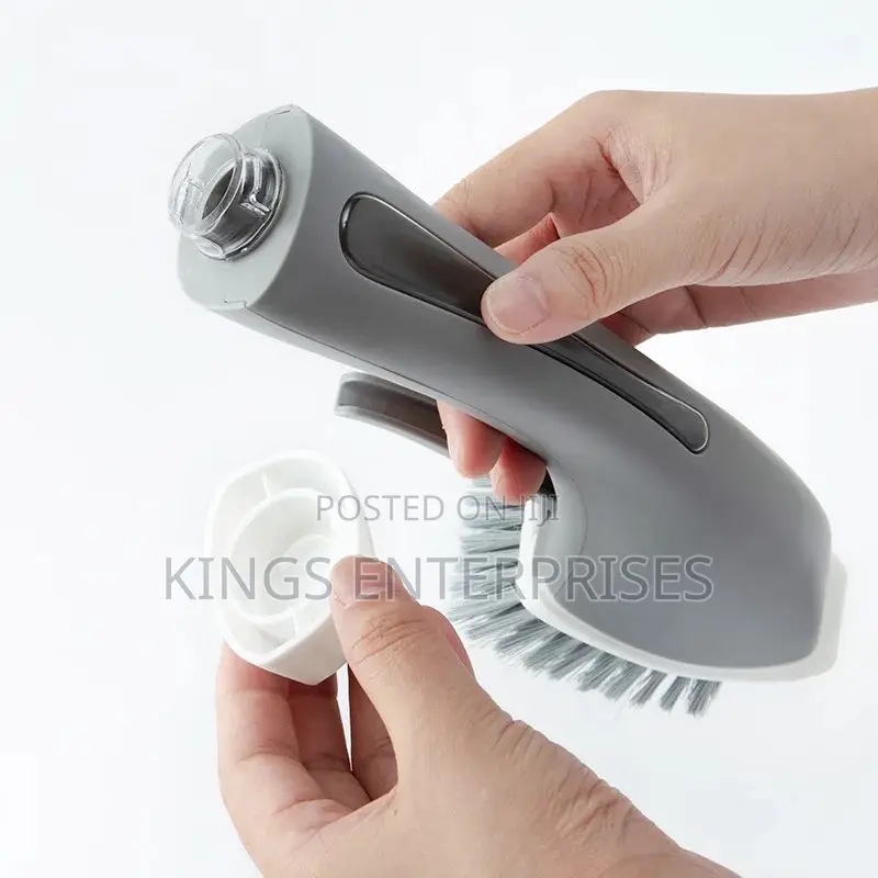 Multifunctional Spray Brush With Soap Dispenser