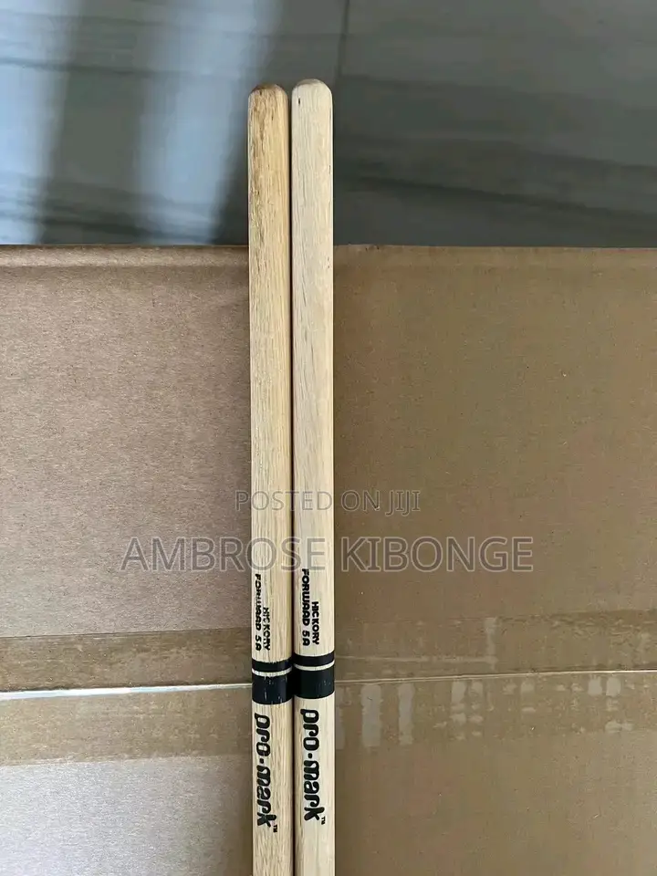 VIC FIRTH Rhythm Mate Matched Weight 5A Wooden Drum Sticks.