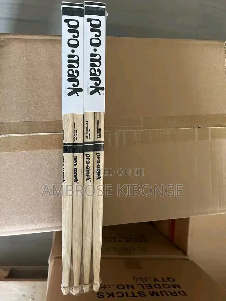 VIC FIRTH Rhythm Mate Matched Weight 5A Wooden Drum Sticks.