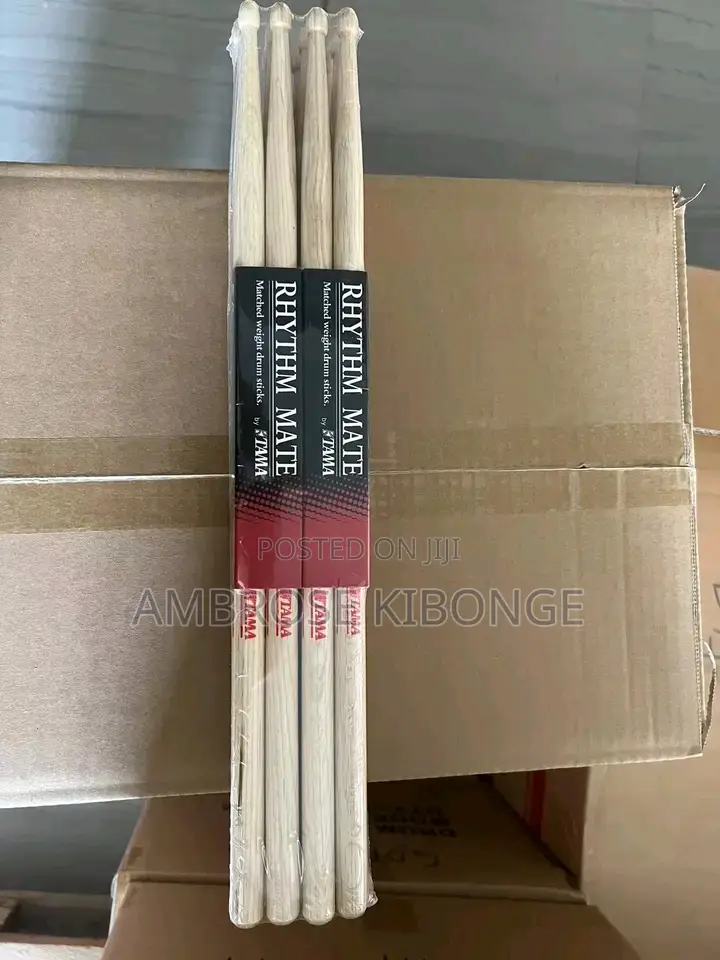 VIC FIRTH Rhythm Mate Matched Weight 5A Wooden Drum Sticks.