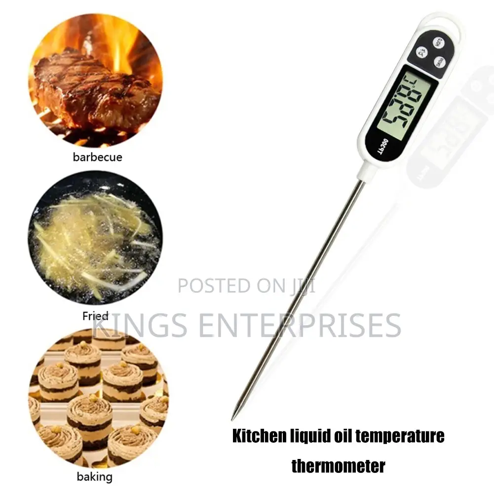 LCD Kitchen Food Thermometer