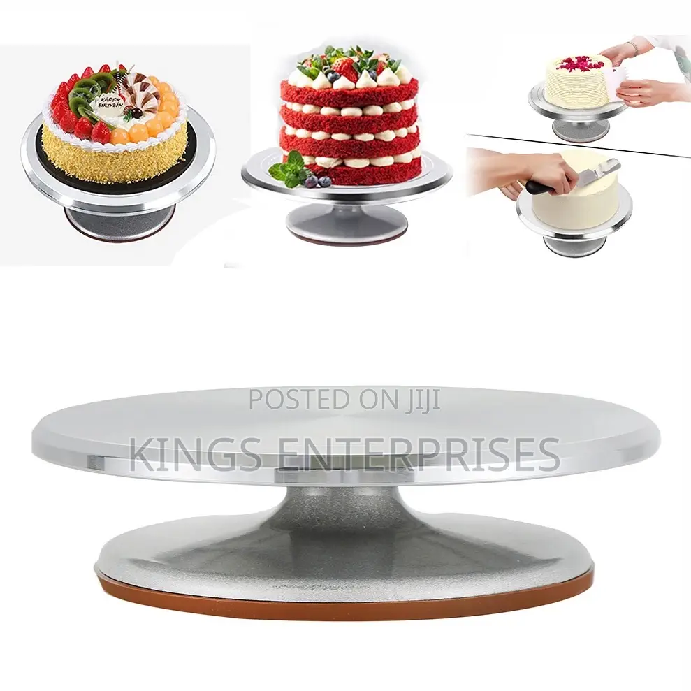 Stainless Steel Rotating Cake Turntable