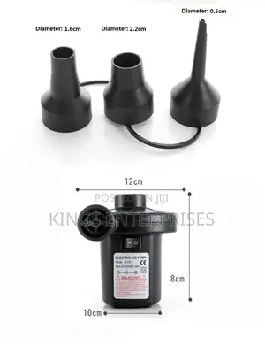 Electric Air Pump For Inflatable Chairs And Mattresses