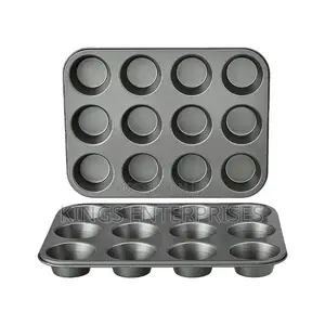 12-Cup Muffin Baking Tray