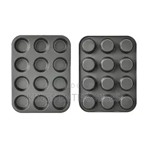 12-Cup Muffin Baking Tray