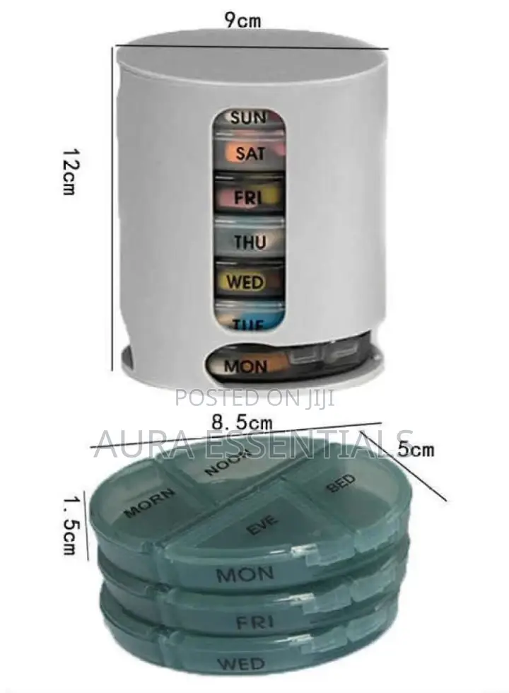 7 Days Tablet Pill Pro Medicine Organizer