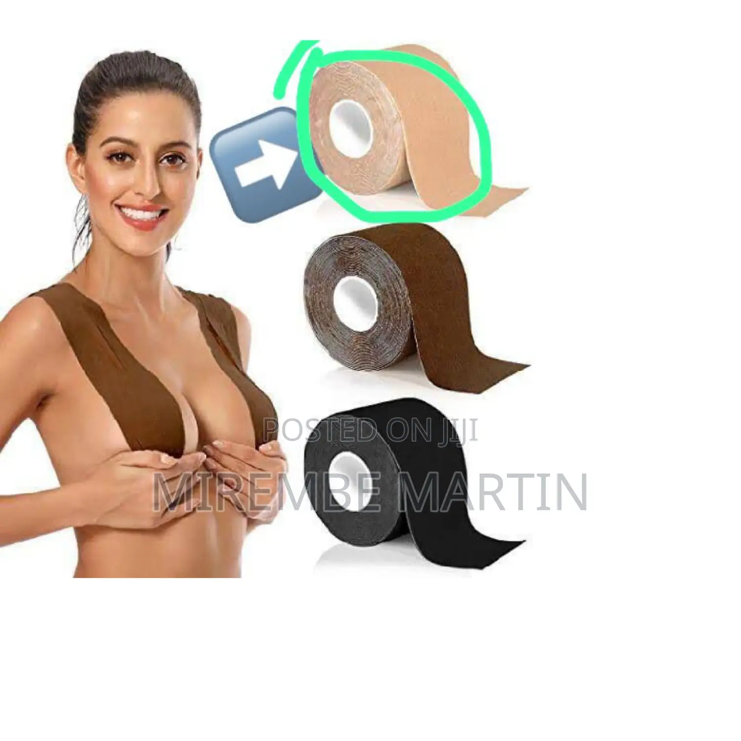 Women's Boob Tape.