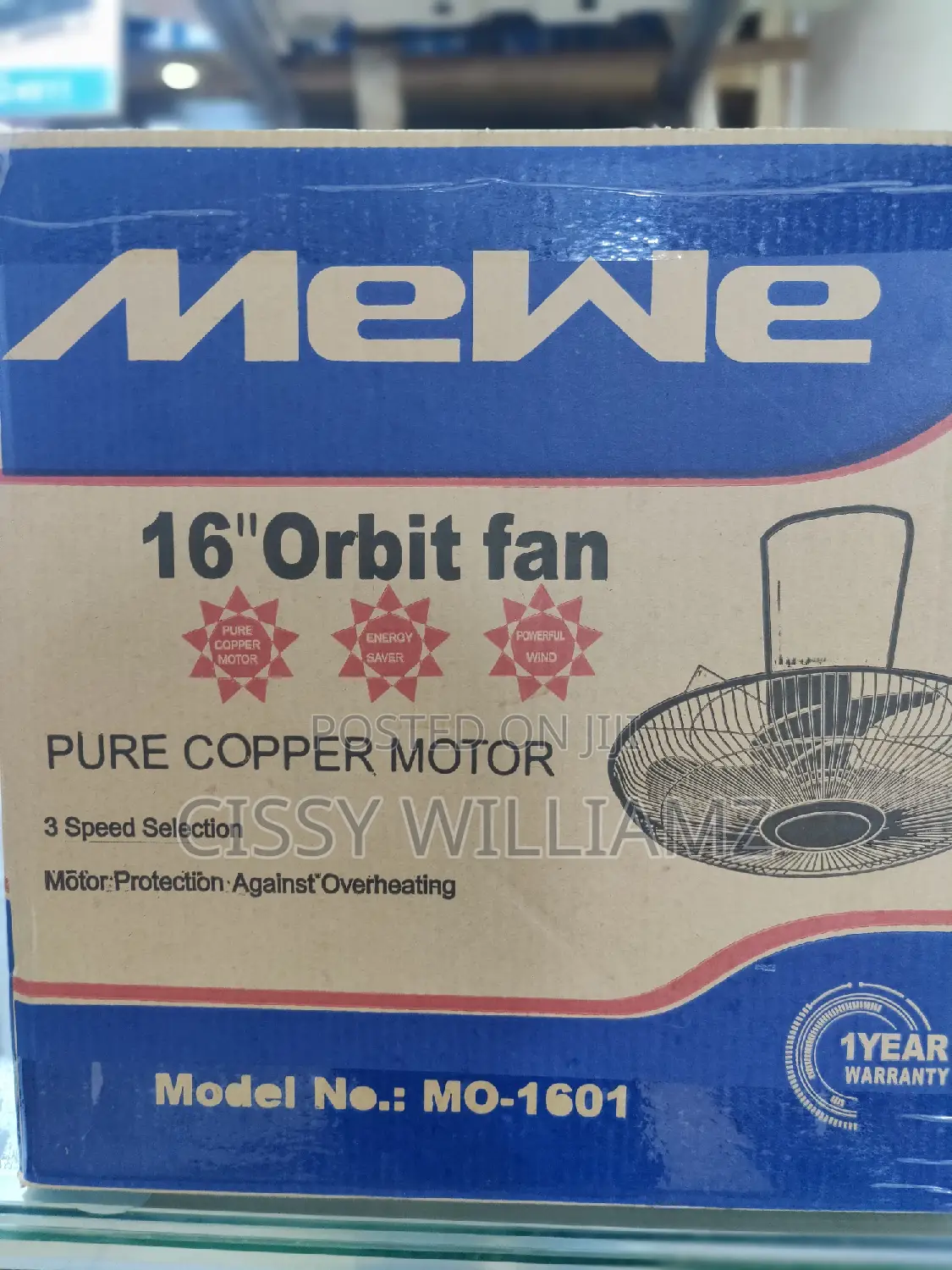 Mewe Electric Ceiling Fan/16"Ceiling Fan/Ceiling Fan