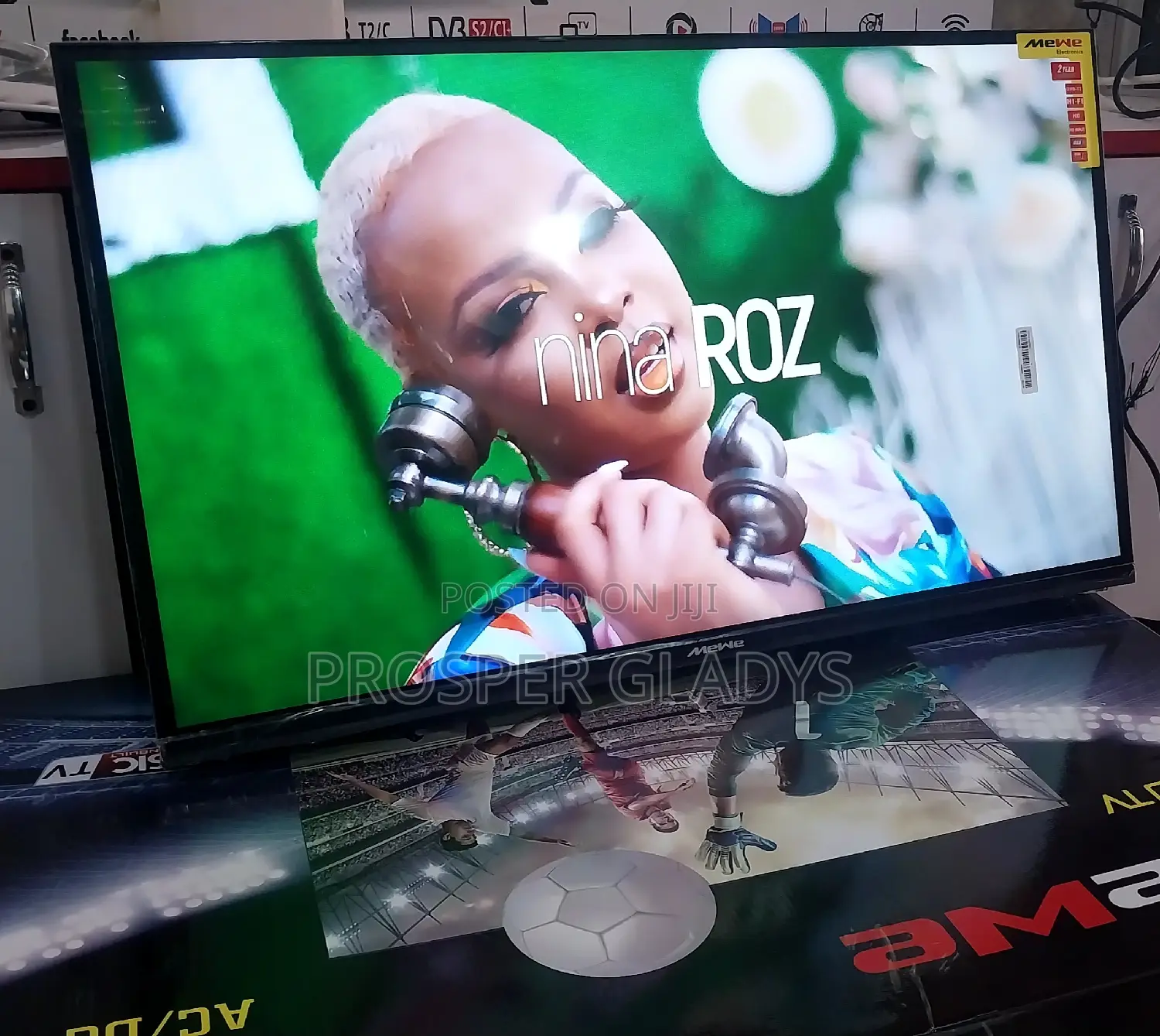 32 Inches Led Mewe Digital Flat Screen Flameless.