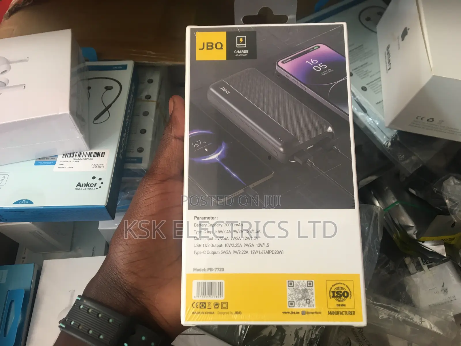 20000mah High Capacity Power Bank
