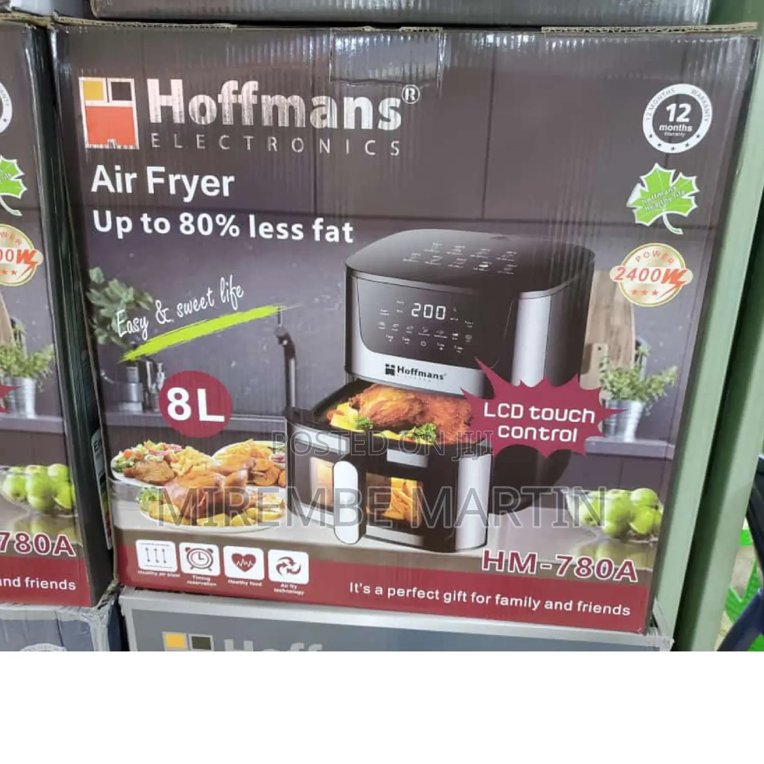 Hoffmans 8.0L Electric Air Fryer